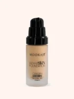 Течен фондьотен Radiant Skin 03 MOOKAJÉ с хиалуронова киселина и витамин Е без капачка