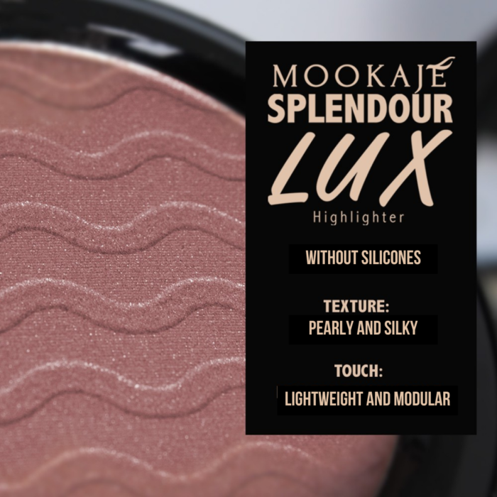 Хайлайтър Splendor Lux Rose MOOKAJÉ за розов сияен акцент