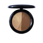 Палитра с бронзант и хайлайтър  Care&Sparkle за сияен контур MOOKAJE